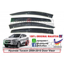 Hyundai Tucson LM (2nd Gen) 2009-2015 AG Door Visor Air Press Wind Deflector (Big 12cm Width)